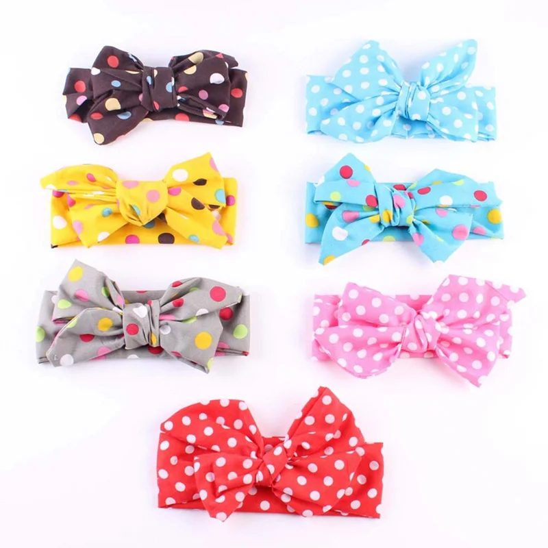 Новый 2021 &quotсделай сам&quot для детей девочек тюрбан узел обруч волос с большим