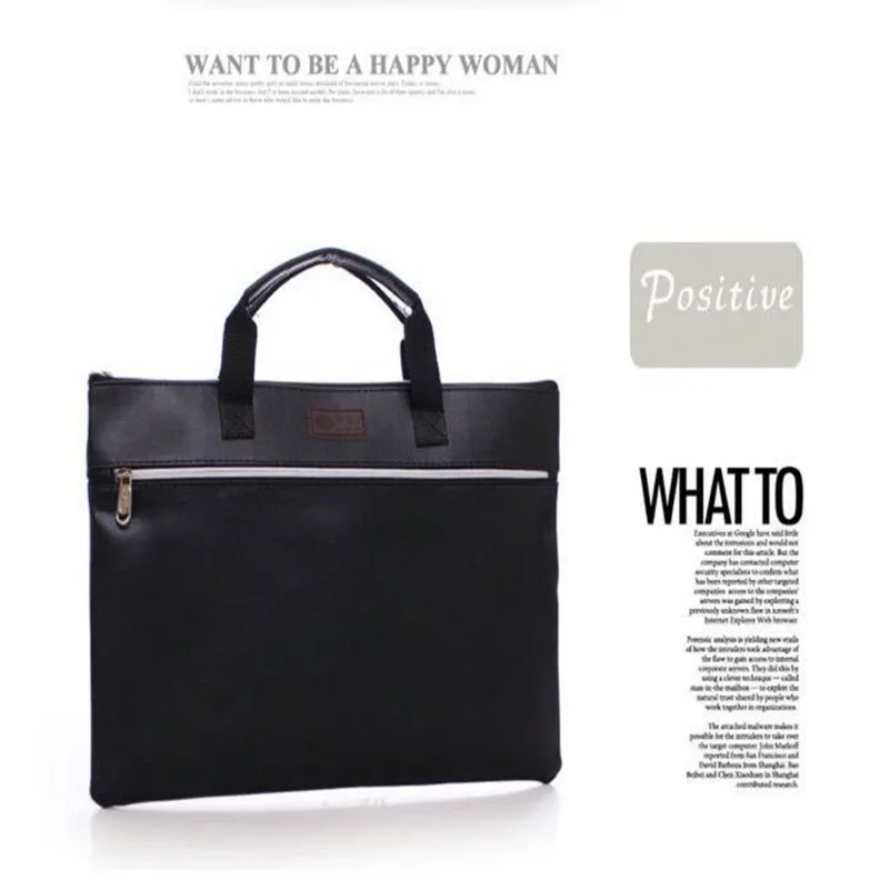 Папка для документов из ПУ кожи Офисная Сумка органайзер коротких