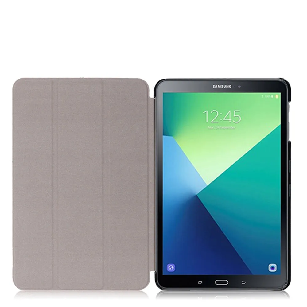 Откидная Крышка планшета кожаный чехол для Samsung Galaxy Tab A A6 10.1 P580 p585 S Pen защитный В