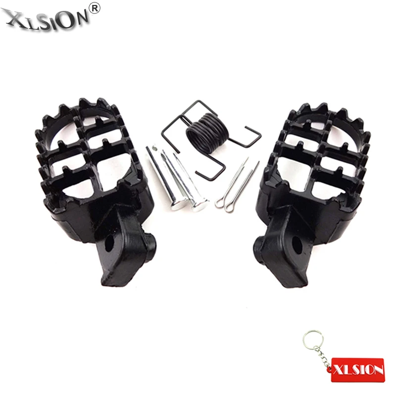 Алюминиевые колышки XLSION для Yamaha TW200 PW50 PW80 Honda XR50R CRF50 CRF70 CRF80 CRF100F велосипед питбайка