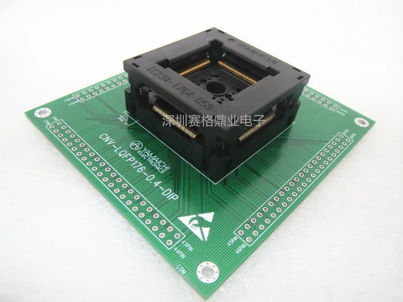 Оригинальный IC тестовое сиденье QFP176 горящий программист IC234 1764 059 LQFP176 гнездо