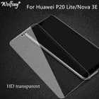 Закаленное стекло для Huawei P20 Lite, 2 шт., Защитное стекло для экрана Huawei P20 Lite, Защитная пленка для Huawei P20 LiteNova 3E