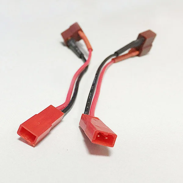 T Female To JST male Soft Silicone Wire Switch 22AWG Cable 100mm RC Connector | Обустройство дома