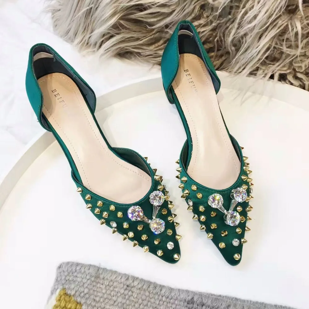 Корейский стиль фирменный дизайн женская обувь на плоской подошве пикантные