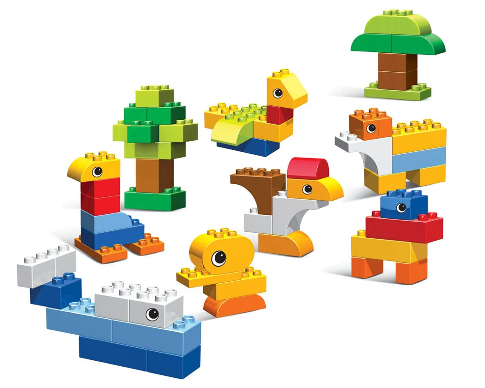 Free Shipping Legoe Large Particles Enlightening 60 PCS DIY building blocks for the child's gift | Игрушки и хобби
