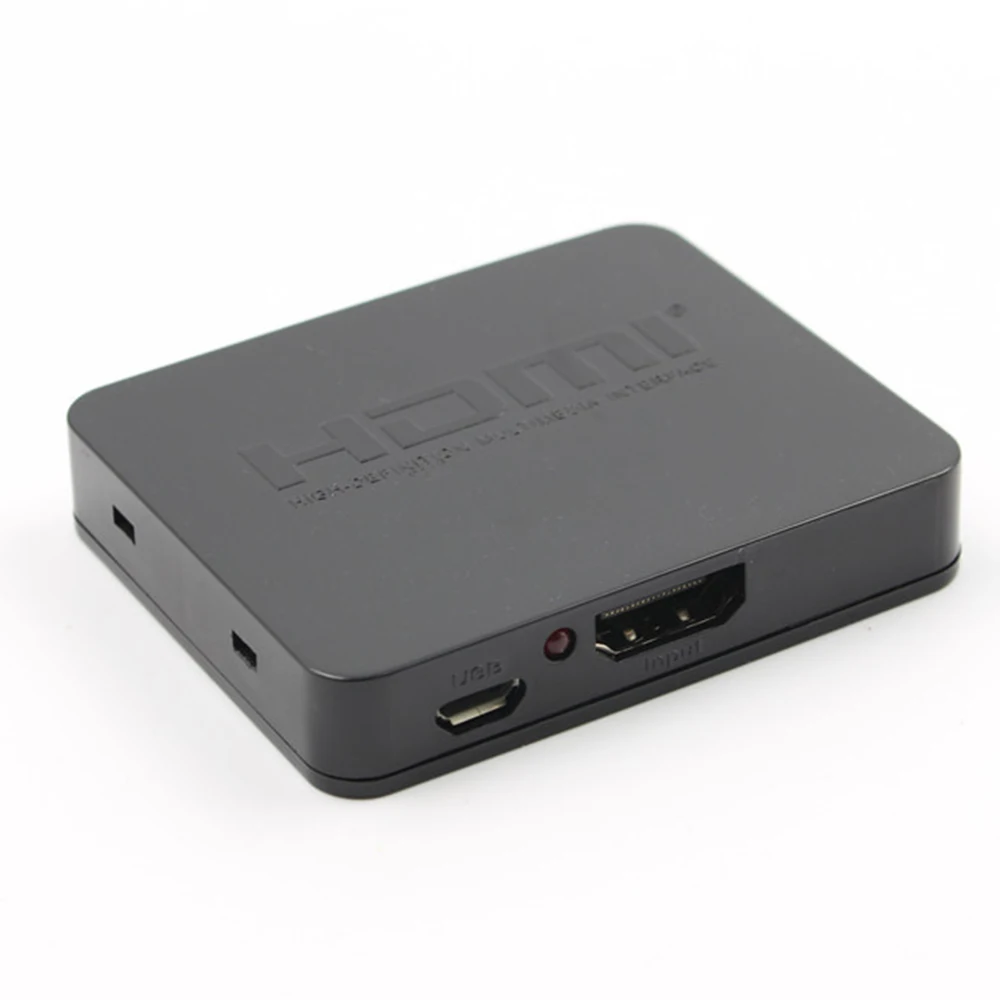 1x вход 2x выходы HD 4K 1080p HDMI сплиттер 2 порта ретранслятор усилитель конвертера