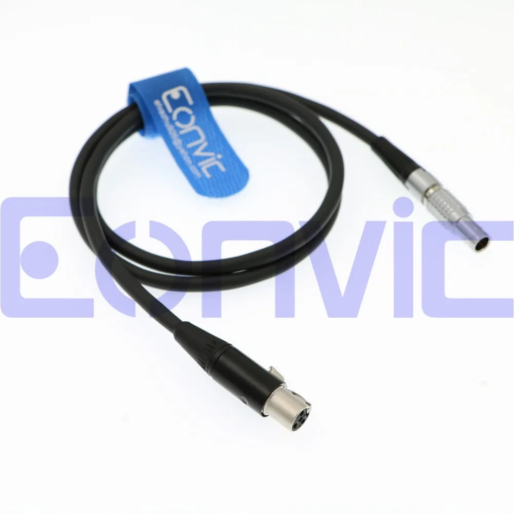 Eonvic 2 pin to 4 Mini XLR Tvlogic VFM 5 'и 6' кабель питания для монитора|pin pin|pin 2pin |