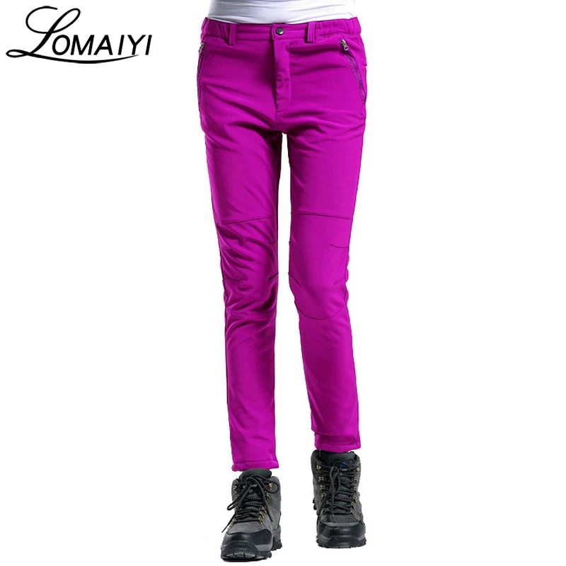 Брюки женские зимние с флисовой подкладкой AW087 | Женская одежда