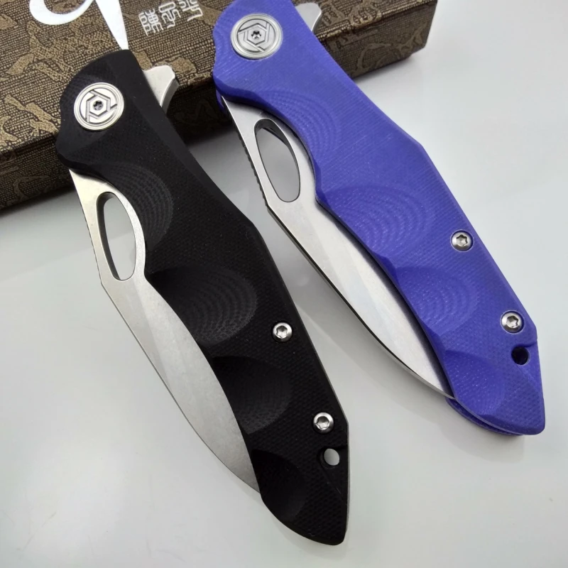 СН складной нож D2 лезвие ночной hawk-G10 карманный нож тактические походные охотничьи ножи для выживания Флиппер G10 Ручка EDC ножи
