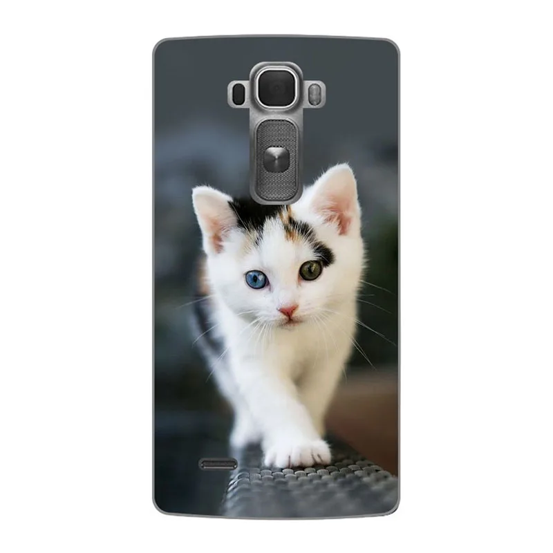 

hard plastic Phone Cases For LG K8/ K350E/K350N/K350H/M1V /Dual Chip Phone Case Back Cover Coque Print painting Flower style