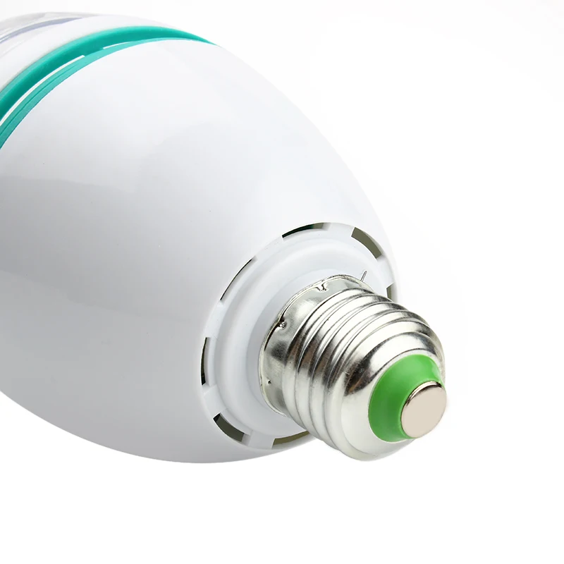 Цветной СВЕТОДИОДНЫЙ сценический светильник RGB E27 3 Вт с автоматическим вращением