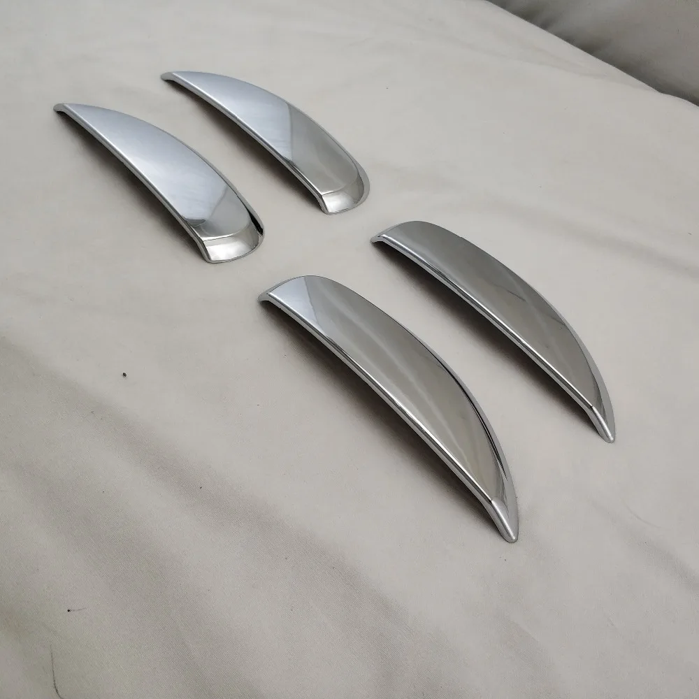 4 шт. хромированные накладки на дверные ручки Renault Symbol III Duster 2012 2019|Внешние ручки| |