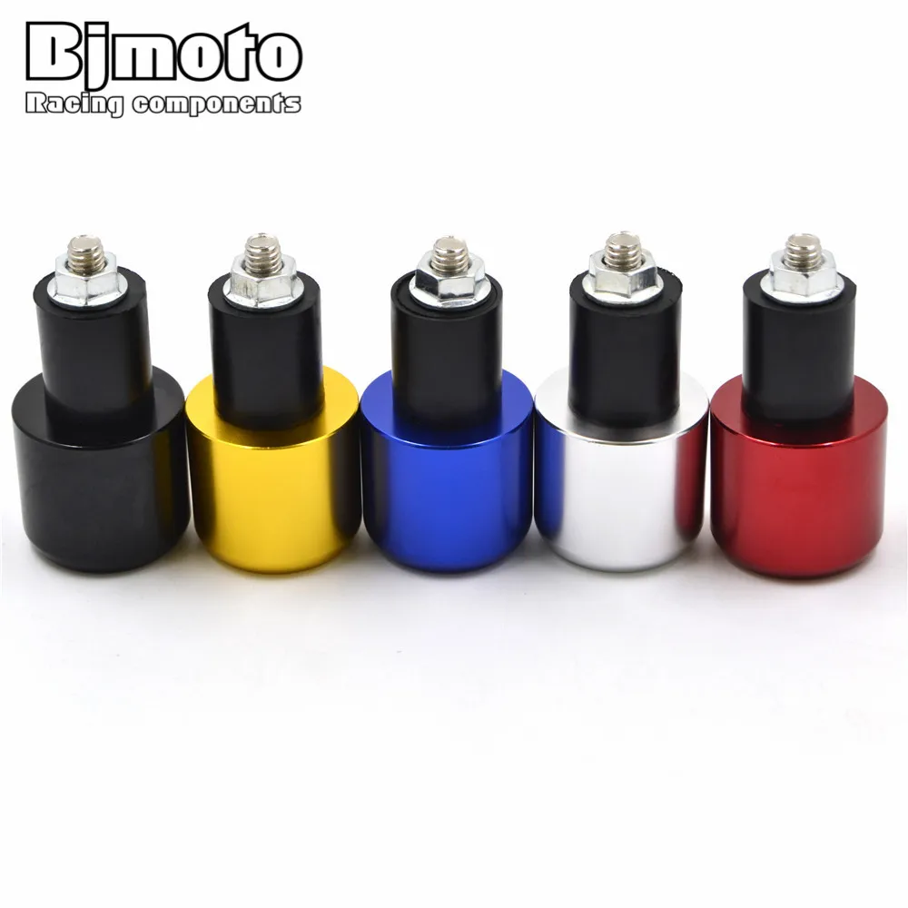 Bjmoto мотоцикл 7/8 дюйма 22 мм CNC крышка руля ручка стержень захвата конец для Yamaha kawasaki
