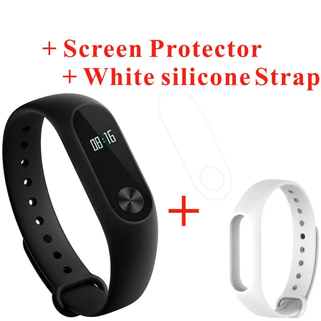 Xiaomi mi Band 2 умный фитнес-браслет часы браслет mi band тачпад OLED ремешок монитор сна монитор сердечного ритма mi Band 2 H10 - Цвет: C