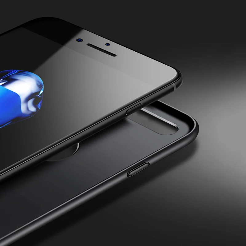 Роскошный чехол для телефона iphone XS XR Max Ультратонкий матовый жесткий 4 4s 5 5S SE 6 S 7 8