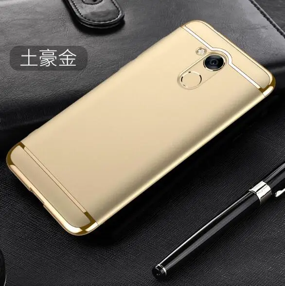 Шампанское Чехол s для huawei Honor 6A 6 A DLI-AL10 DLI-TL20, роскошная задняя крышка 3 в 1, жесткий Гибридный чехол из поликарбоната для huawei Honor A6 DLI AL10 TL20 - Цвет: Шампанское