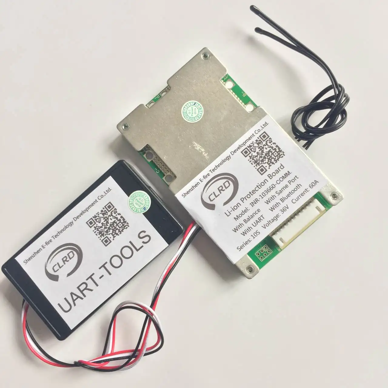 10S 36V 60A Смарт bms bluetooth bms с коммуникационная плата интерфейса UART тот же порт с балансом