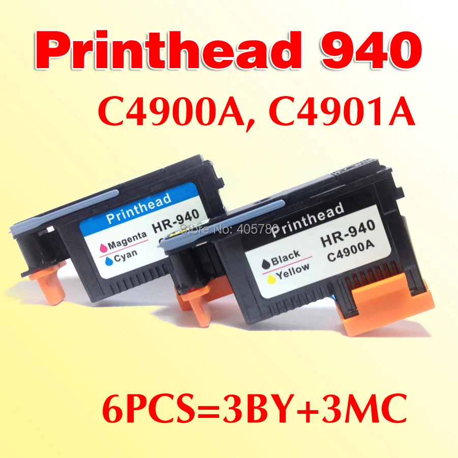 6x печатающая головка совместимая с for940 C4900A C4901A сменная для hp 940 Officejet Pro 8000 8500 8500A