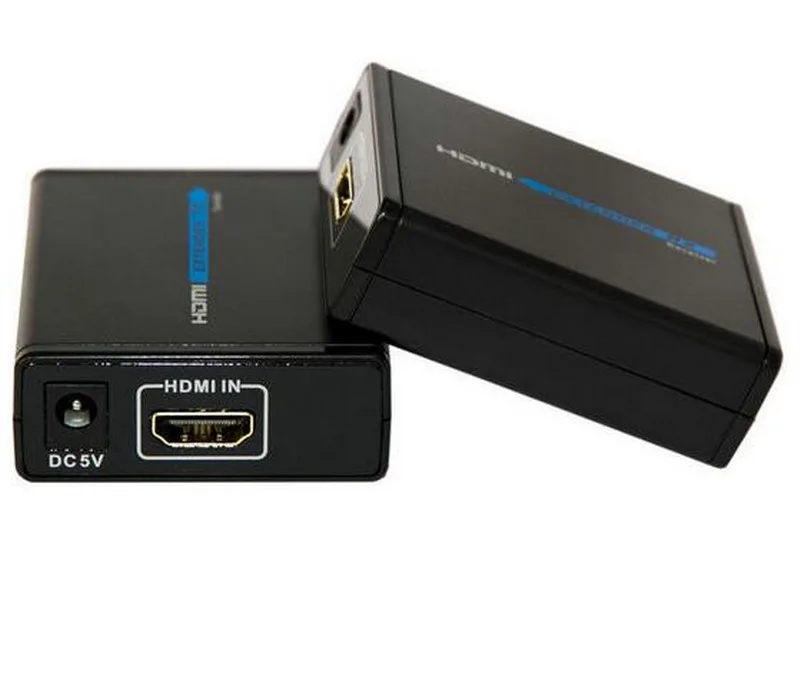 372 HDMI 1080P Ethernet CAT5e CAT6 удлинитель сетевого кабеля 40 м передатчик + приемник RJ45 CAT5E HD DVD