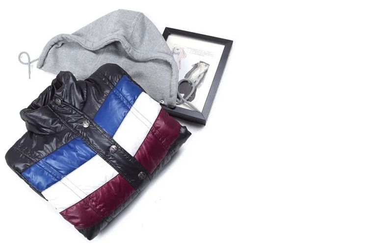Men's Cotton Padded Warm Jacket With Detachable Hood Man Fashion Winter Wadded Jackets Casual Outwear Free Shipping Hot Sale | Мужская