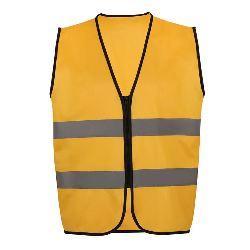 1 шт. жилет безопасности Светоотражающая куртка Рабочая безрукавка велосипедная