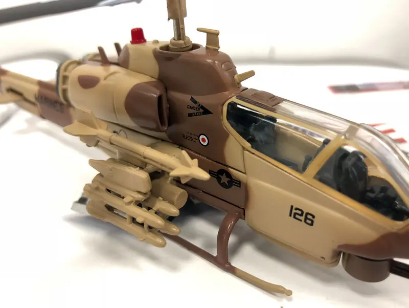 IXO 1/72 масштаб военная модель игрушки AH-1W SuperCobra вертолет литой металлический самолет модель игрушки для подарка/детей/Коллекция
