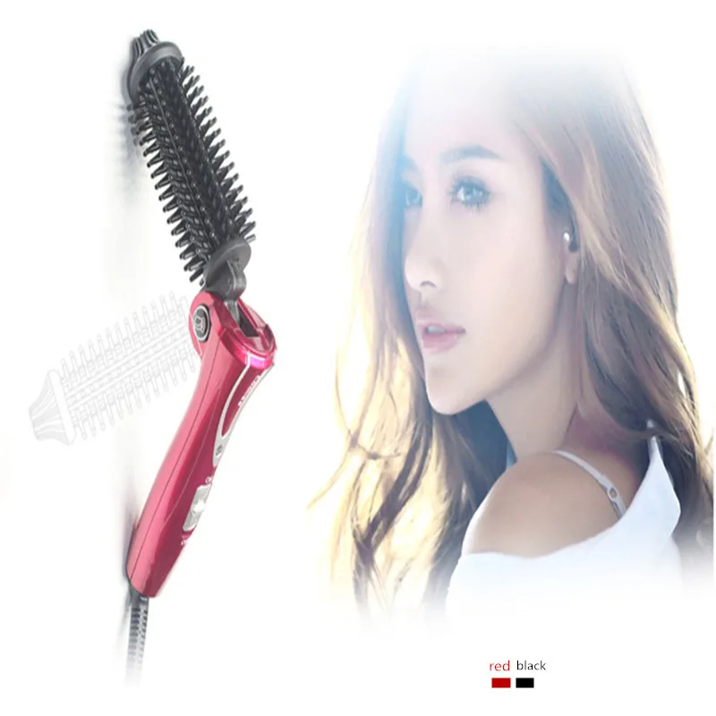 Складные керамические ролики не повреждают мини расческа для волос
