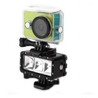 Подводный Водонепроницаемый экшн-камеры Go Pro для дайвинга светодиодная вспышка светильник лампа вспышка светильник крепление для GoPro Hero 4 3 + SJCAM SJ4000 WI-FI sj7000