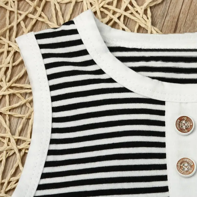 Summer baby boy clothes Newborn Infant Baby Boy Stripe T shirt Tops Shorts Pants Outfit Clothes Set roupas infantis menino 6-24M |