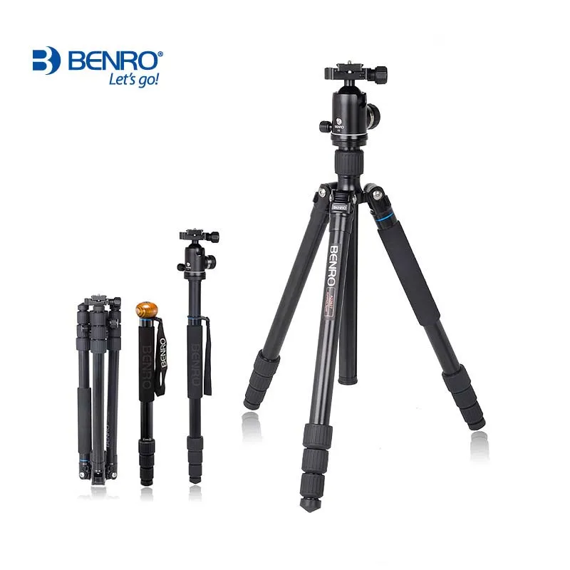 

Benro A3282TV3 Professional Auminium Tripod Portable Flexible Monopod V3 Ballhead 4 Section Carrying Bag EU duty free