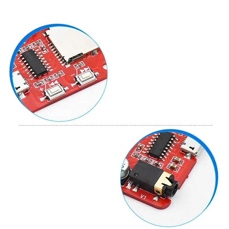 Lusya USB DC5V микро декодер плата TF карта аудио MP3 радио доска B9-005 | Электроника
