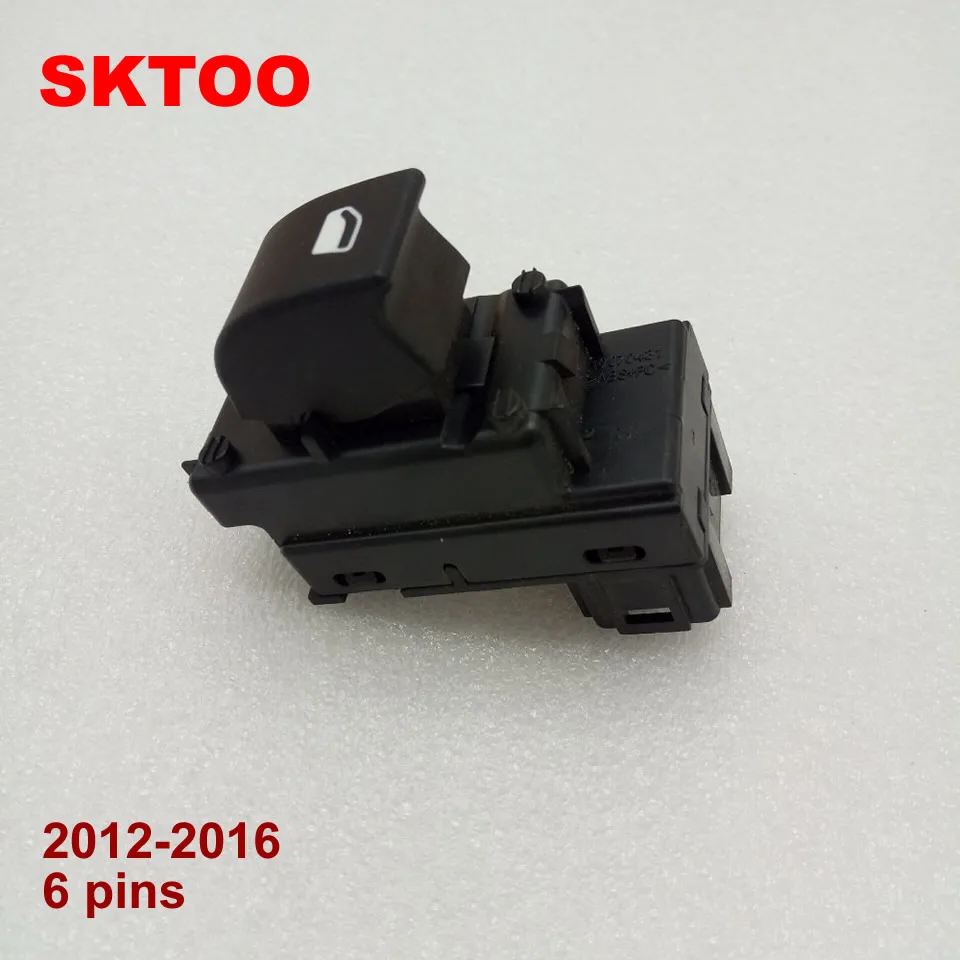 

SKTOO For 2011-2016 Citroen Sega Triumph back door glass lifter switch glass lifter switch control switch(6 pins)