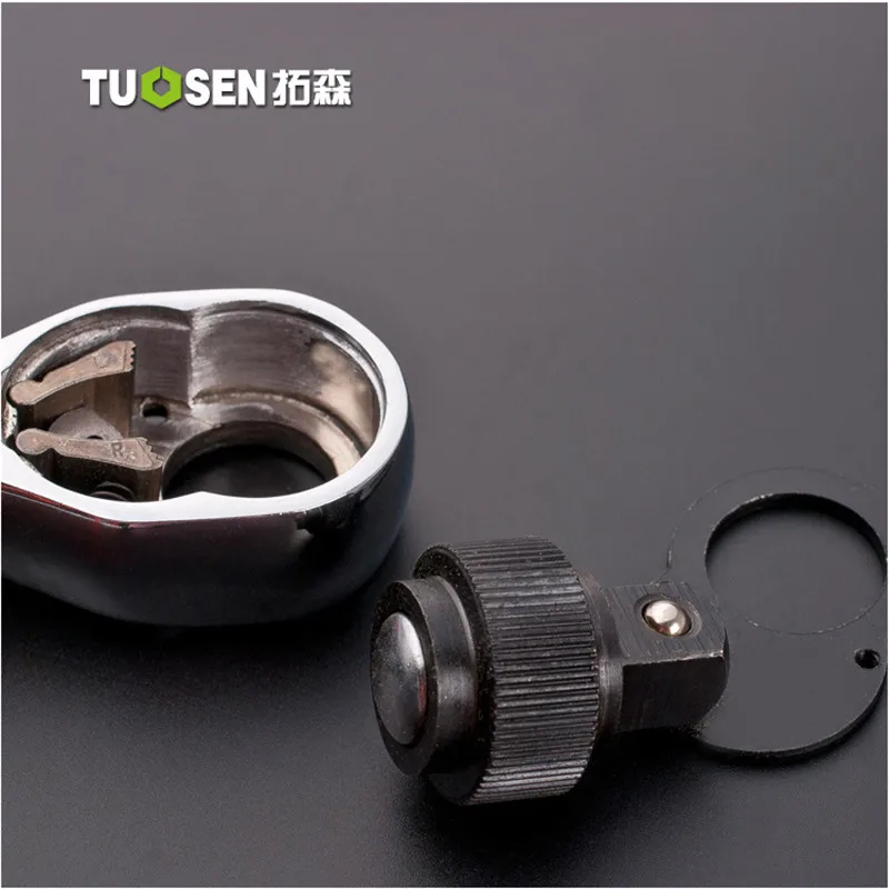 1/4 &quot3/8&quot 1/2 &quotТрещоточный ключ быстросъемный одинарный хромированный стальной