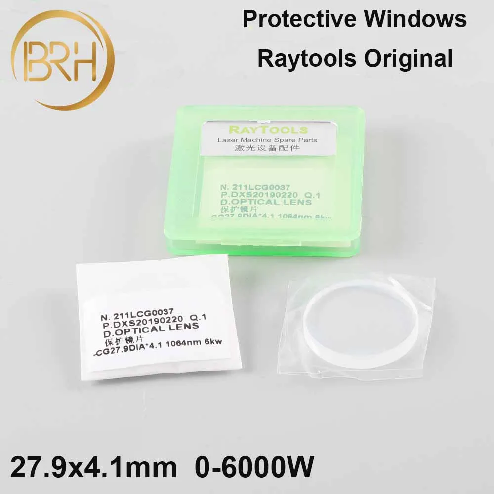 Оригинальные лазерные защитные линзы Raytools/Windows 27 9x4 1 мм для 0 6000 Вт Raytools BT240S BM111 Bodor