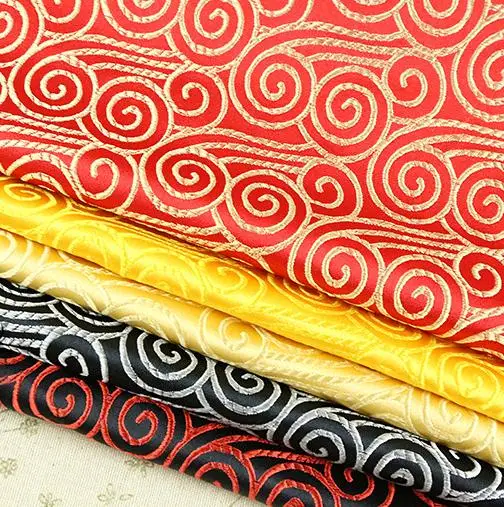 75 см * 100 парча ткань костюм детская одежда антикварная moire DIY пожелания для женщин