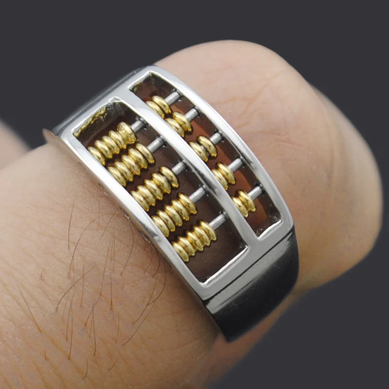 Модное кольцо ATGO для мужчин и женщин ювелирное изделие из нержавеющей стали с