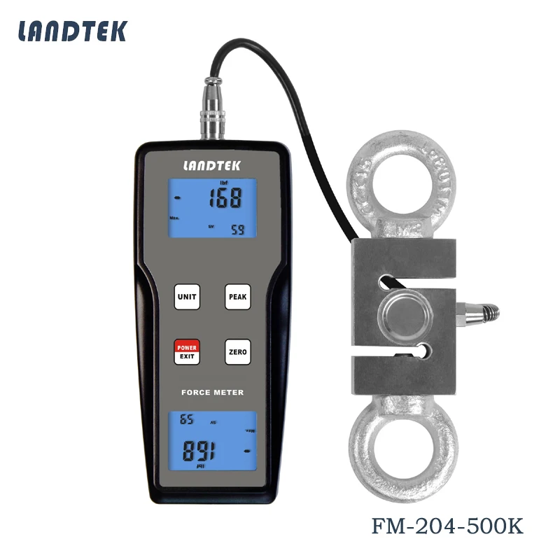 

Digital Dynamometer Measuring Instruments Thrust Analog Push Pull Force Gauge FM-204-500K