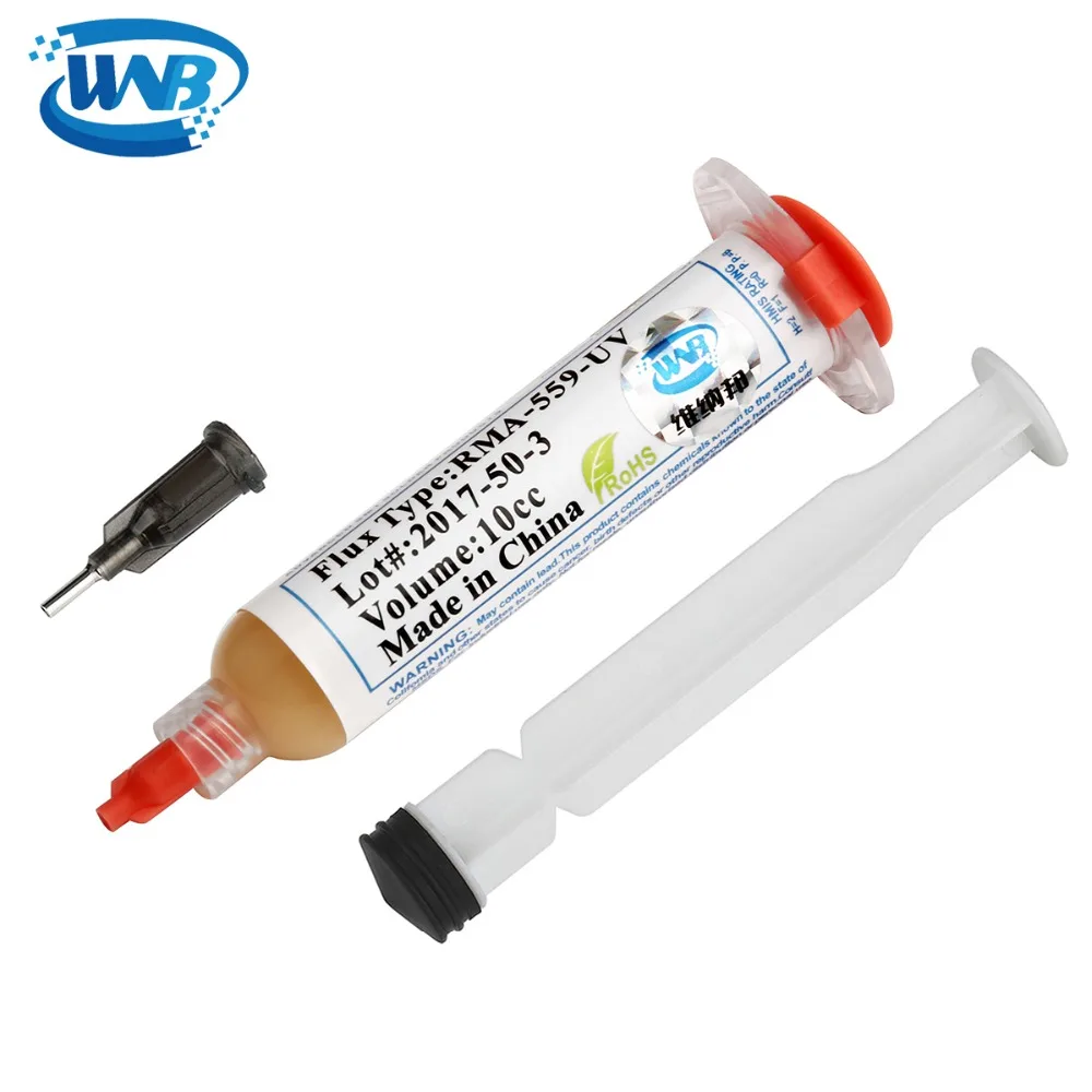 WNB 223/559 10cc RMA-223/559-UV флюсовая паста Бессвинцовая паяльная паста припой флюс 10 мл Инструменты для ремонта сварки аксессуары с иглами