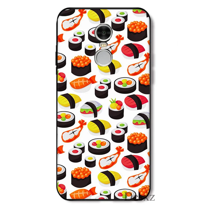 Мобильный телефон чехол Sushi Pug новинка Fundas для Xiaomi Redmi Note 4 4A 4X 5 5A 6 7 GO S2 6A Pro Plus