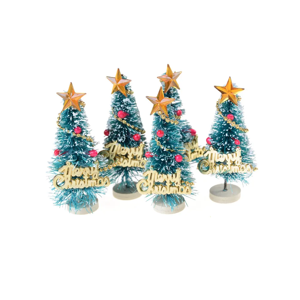 

Маленькие сосновые елочки, Рождественское украшение, мини-декор для рождественской елки, рождественские украшения для дома