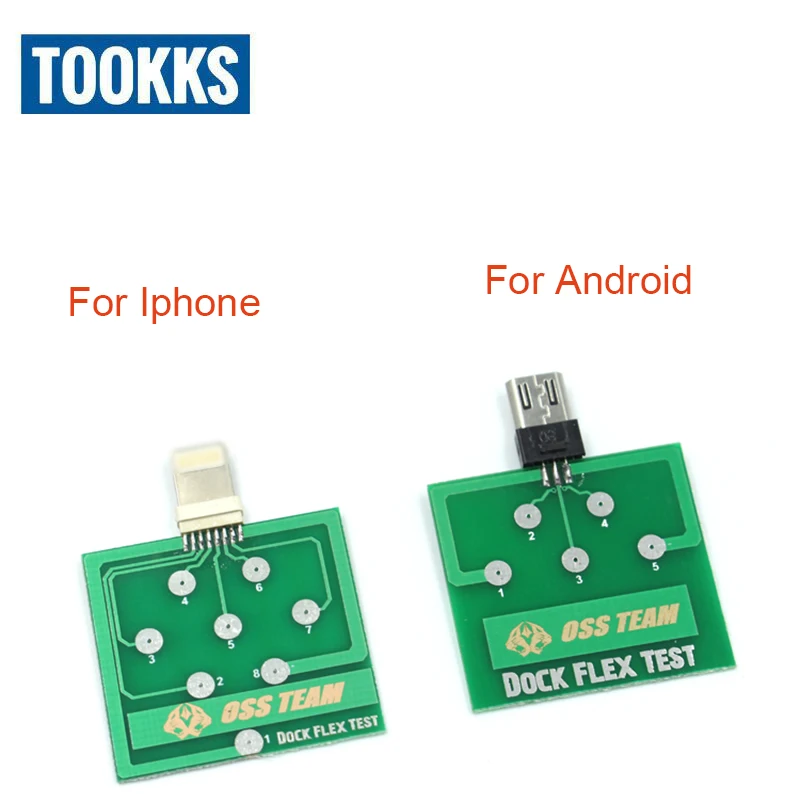 Гибкая тестовая плата для зарядки аккумулятора iPhone Samsung Android телефона U2