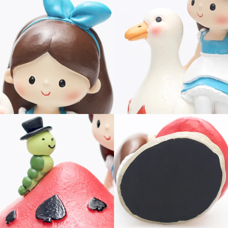 Украшение для дома roogo аксессуары из смолы Алиса в стране Wonderland новый дизайн