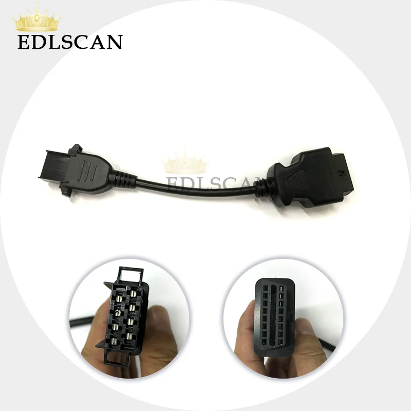 EDLSCAN 9993832 14Pin кабель и 88890306 8Pin для диагностического инструмента Vocom II с 12Pin кабелем