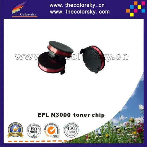 4 шт./лот совместимый сброс лазерный принтер тонер чип для Epson EPL N3000 N 3000 EPL-N3000 EPL-3000