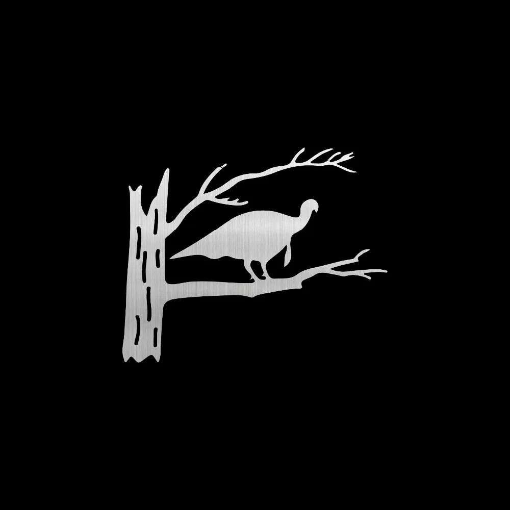 Rylybons DIY 15.5CM*12.7CM Turkey Hunter Bird Hunting Fashion Vinyl Car-styling Car Sticker Window Decal Accessories | Автомобили и