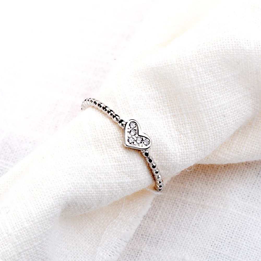 Модель сердца Rhinestone Кольцо женское изменяемое кольцо для указательного пальца