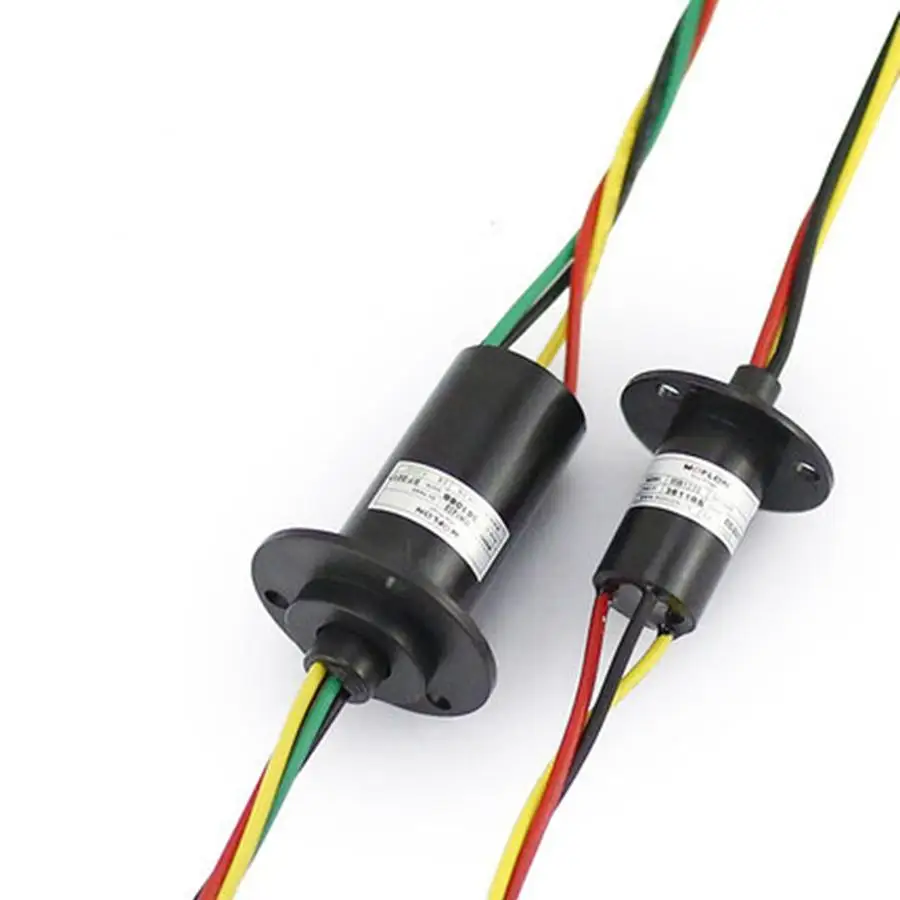 2/3/4/5/6/12 Wires 5/10/20/30/40A Circuits 250Rpm Capsule Slip Ring 600V For Monitor Robotic | Обустройство дома