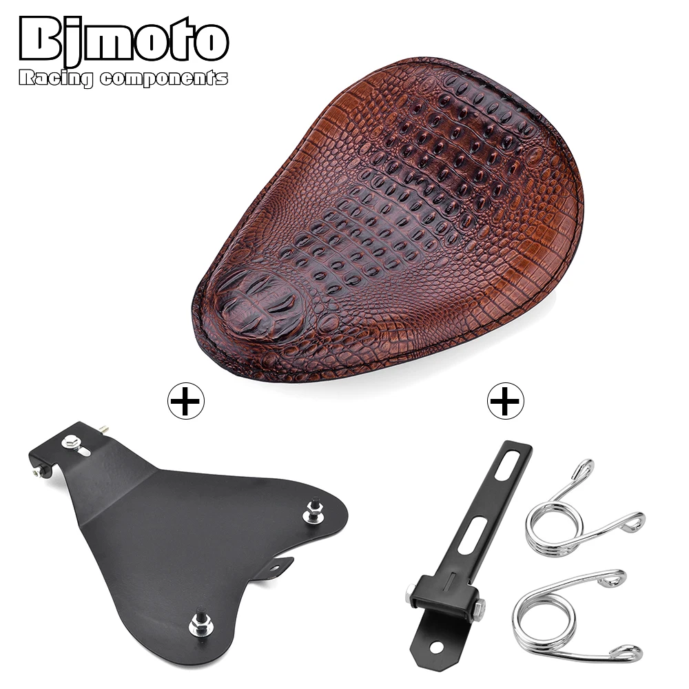 

Motorcycle Solo Seat Baseplate Spring Bracket Kit For Honda Yamaha Kawasaki Suzuki Bobber Chopper For Davidson SportsterXL883