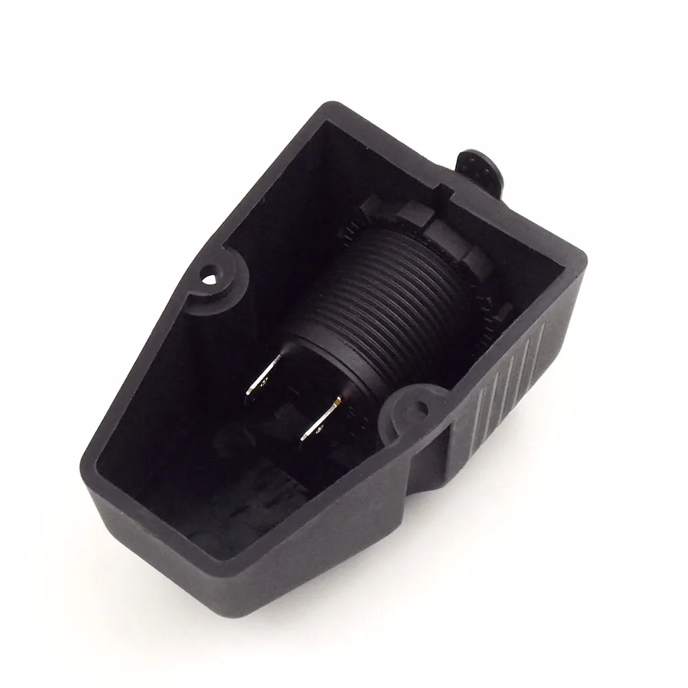 DIY модуль 1 отверстие Панель Мощность адаптер 5В 2.1A USB Зарядное устройство, гнезда прикуривателя, вольтметр Для автомобилей Грузовик Мотоцикл Лодка ATV