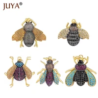 supplies for jewelry wholesale creative 5 styles plated real gold insect dragonfly bee charms pendants diy necklace earrings